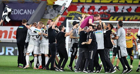 Le Besiktas Istanbul a remporté samedi le championnat de Turquie.