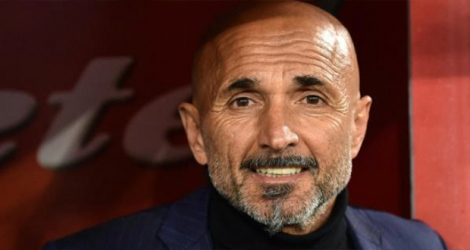 L'entraîneur italien Luciano Spalletti, alors à la tête de l'Inter Milan, le 19 mai 2018 au stade San Paolo de Naples. afp.com - Andreas SOLARO