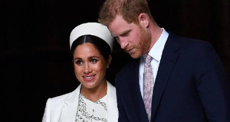 Meghan et Harry ont quitté la famille royale britannique, et déménagé en Californie l'année dernière. − AFP
