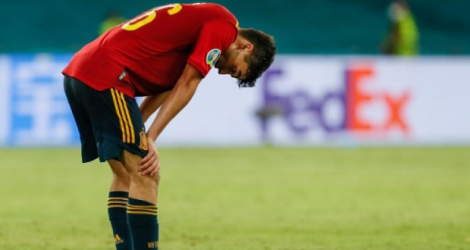Le jeune attaquant espagnol Pedri après le match nul 0-0 contre la Suède, lors de l'Euro, le 14 juin 2021 à Séville afp.com - Jose Manuel Vidal
