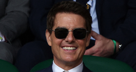 Tom Cruise soutient les Anglais pour la finale de l'Euro.
