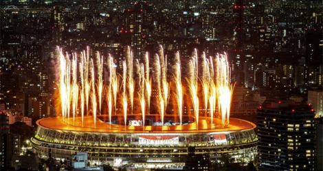 La cérémonie d'ouverture des Jeux olympiques de Tokyo, le 23 juillet 2021.