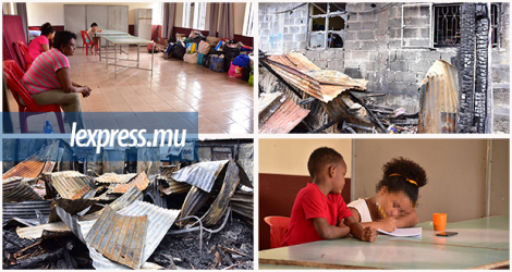 Des amas de tôle, des vitres et des vies brisées... Depuis que leurs maisons ont pris feu, la semaine dernière, plusieurs familles sont sans toit.