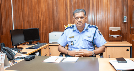 Le commissaire de police par intérim, Anil Kumar Dip. [Source: Mauritius Police Force]