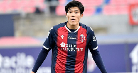 Takehiro Tomiyasu a rejoint Arsenal en provenance de Bologne.