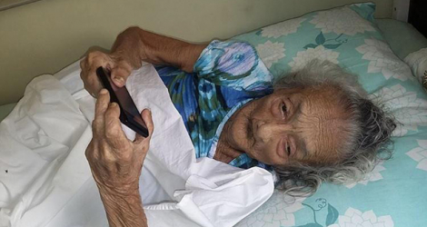 La Brésilienne était la troisième personne la plus âgée au monde.
