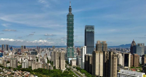 Vue de Taipei, capitale de Taîwan, en juillet 2021.