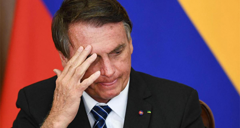 Le président Jair Bolsonaro à Brasilia, le 19 octobre 2021.