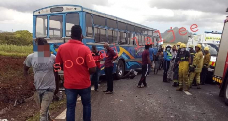 Ramyead Divakar n’a pas survécu à la collision avec cet autobus, vendredi 17 décembre à Alma.