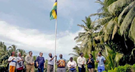 The flag hosting on Peros Banhos shows how the Mauritian government has come to concentrate its efforts on the outlying islands of the Chagos.