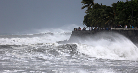 Le cyclone Emnati a été bien moins intense que le cylcone Batsirai qui a frappé l'île il y a deux semaines. 
