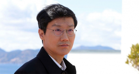 Le créateur sud-coréen de «Squid Game» Hwang Dong-Hyuk à Cannes lors de la 5e édition du festival international des séries le 4 avril 2022.