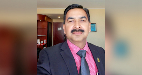 Dr Sudesh Kumar Gungadin, chef des départements et psychologie de la police.