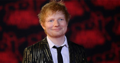 La star britannique Ed Sheeran le 6 avril 2022.