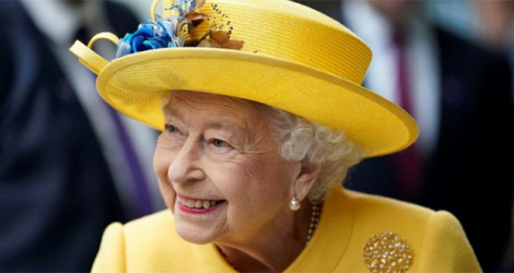 La reine Elizabeth II, le 17 mai 2022 à Londres.