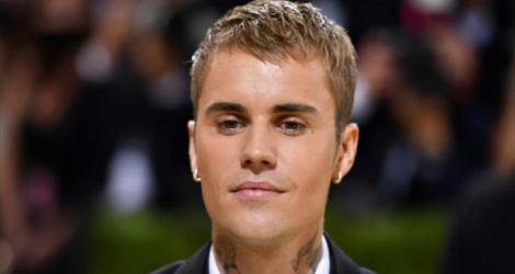 Le chanteur canadien Justin Bieber, le 13 septembre 2021 au Met Gala à New York.