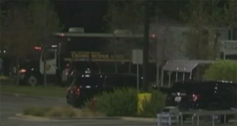 Le camion stationnait sur un parking de San Antonio, au Texas. D'après les pompiers, la climatisation ne fonctionnait pas. Capture d'écran France 24