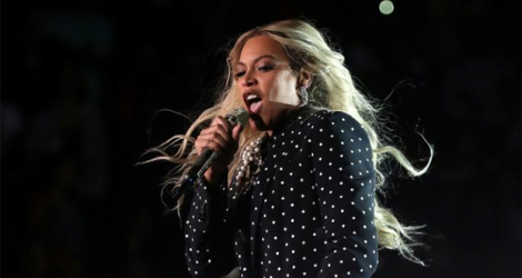 La chanteuse américaine Beyoncé le 4 novembre 2016 à Cleveland.