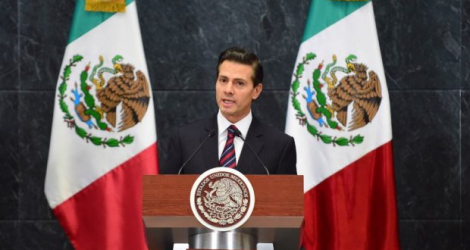 L’ancien président mexicain Enrique Pena Nieto.