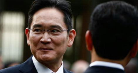 Le dirigeant de facto et héritier du groupe Samsung, Lee jae-yong, le 10 mai 2022 à Séoul.