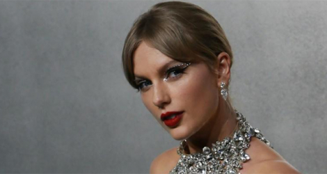 La chanteuse américaine Taylor Swift aux MTV Video Music Awards dans le New Jersey le 28 août 2022.