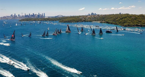 Départ de la course à la voile Sydney-Hobart, le 26 décembre 2022.