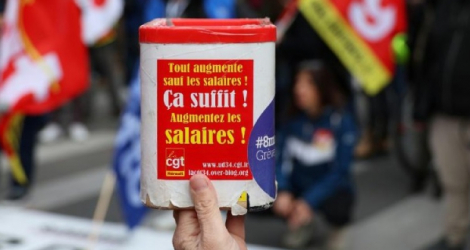 11e journée d'action contre la réforme des retraites à Montpellier le 6 avril 2023. afp.com - Pascal Guyot 