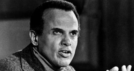 Harry Belafonte à Paris le 26 octobre 1976.