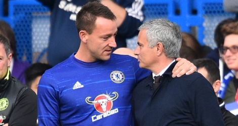 Le «Special One» aux côtés de John Terry, son ex-capitaine à Chelsea.