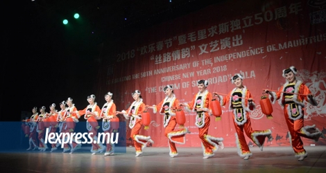 La Gansu Art Troupe en a ravi plus d’un, ce vendredi 16 février.