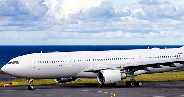 [photo d’illustration) Un A330-200 loué à Air Mauritius en janvier par la société de leasing Maleth Aero. © : OLIVIER HOAREAU SUR TWITTER