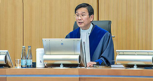 Judge Paik, President of the Special Chamber of the ITLOS delivered the judgement on Friday