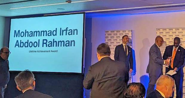 Prix d’excellence pour Irfan Rahman au Portugal