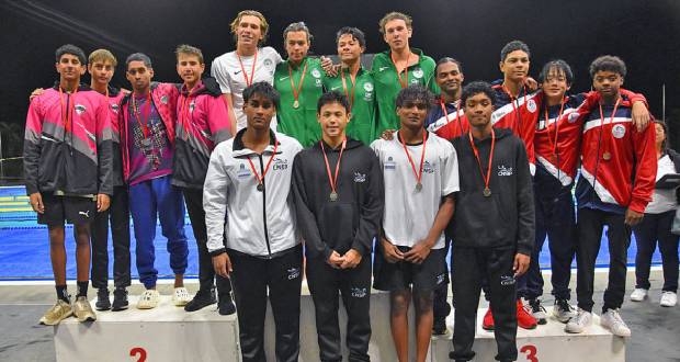 Natation:  Belle lutte entre les clubs mauriciens et les équipes étrangères