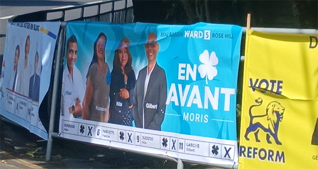 En Avant Moris dénonce ses banderoles déchirées et coupées au cutter