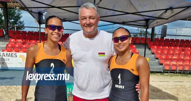 Beach volley: La paire Wan/André victorieuse, Lanappe/Auguste battue