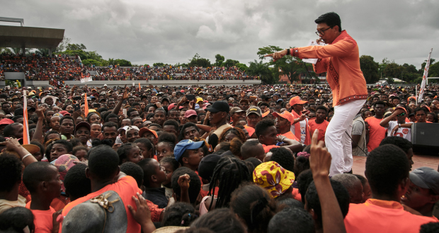 Rajoelina parie sur une victoire «au premier tour»