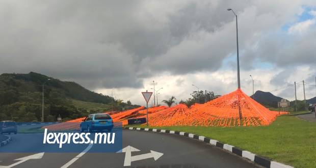 Oriflammes et insécurité routière