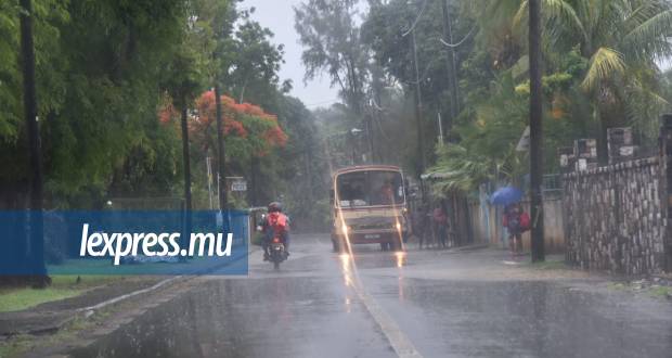Une veille de forte pluie en vigueur à Maurice jusqu'à 22 heures ce jeudi 21 décembre