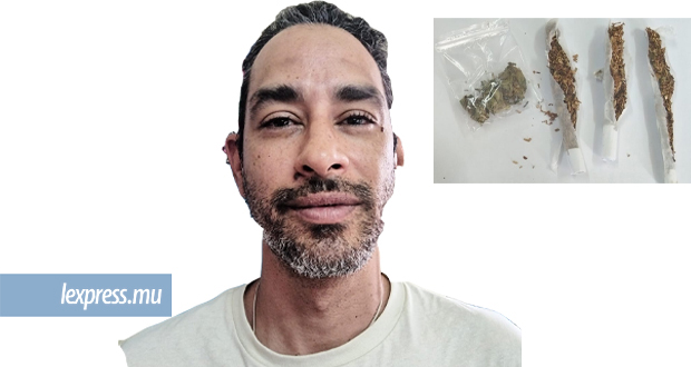 Ivann Bibi arrêté avec trois joints et un sachet contenant du cannabis