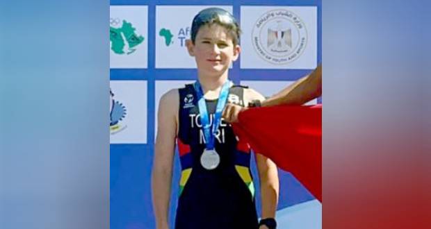 Adrien Toulet vice-champion d’Afrique en U17