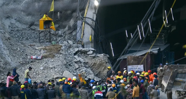 Inde: les ouvriers piégés dans un tunnel sont à 14 mètres de la liberté