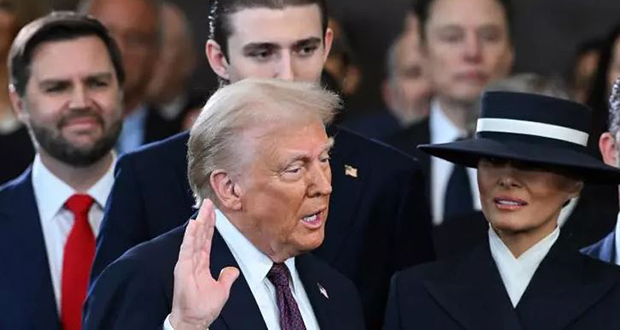 Trump, sûr de sa force, promet un «âge d'or» américain