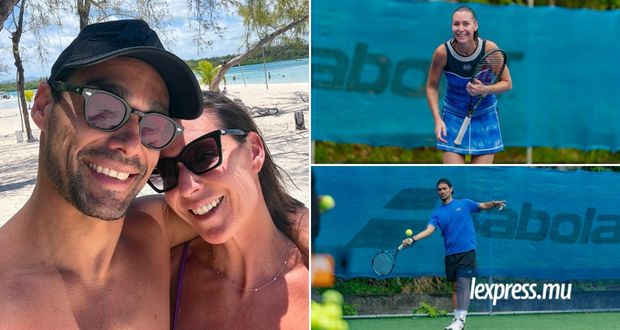 Fabio Fognini et Flavia Pennetta, le couple glamour du tennis italien débute l’année à Maurice