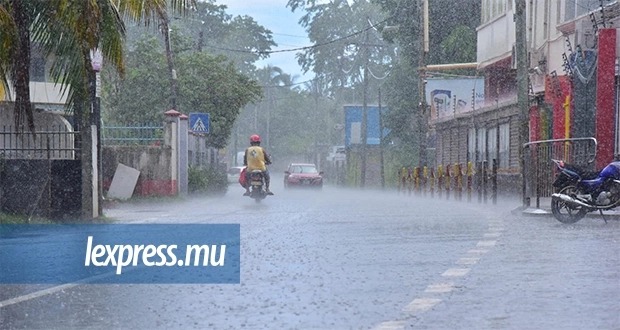 Avis de veille de fortes pluies en vigueur