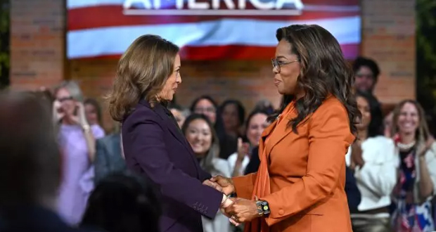 Kamala Harris invitée vedette d'Oprah Winfrey