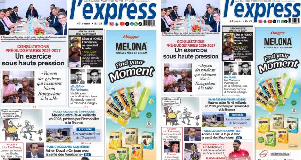 ? Les grands titres de l'express de ce jeudi 30 avril 2026 ?