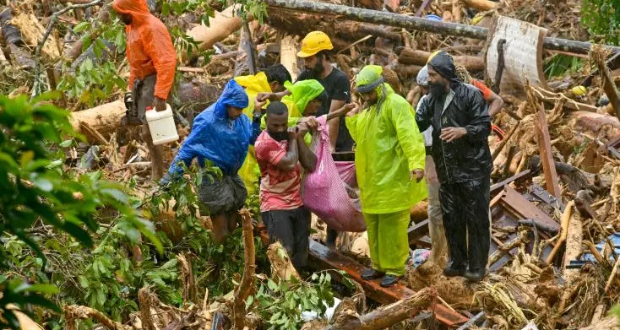 108 morts après des glissements de terrain dans des plantations de thé