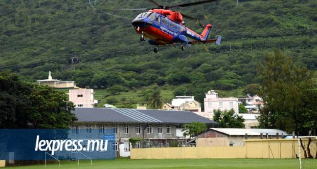 PHS: Huit hélicoptères en service, remplacements en place