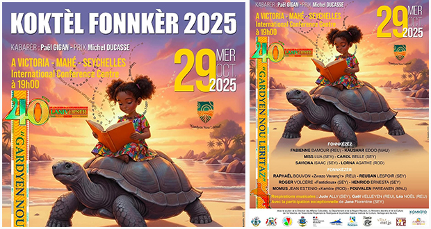 "Koktèl Fonnkèr 2025": A Vibrant Tribute to Michel Ducasse in Seychelles